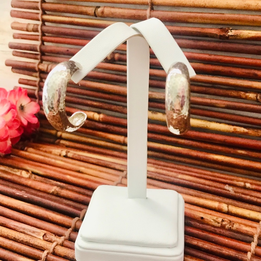 Silpada Sterling Silver Hoops